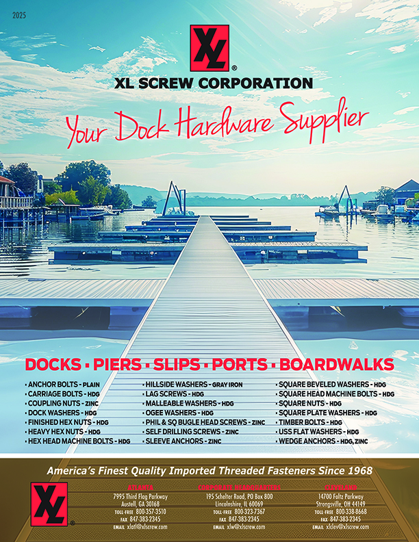 You may view the XL Screw Corporation dock line card in pdf form by clicking here Click HERE to